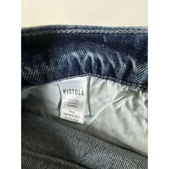 Pistola Ally High Rise Boot Jean Resolution Vintage Wash Size 31 - Picture 9 of 11